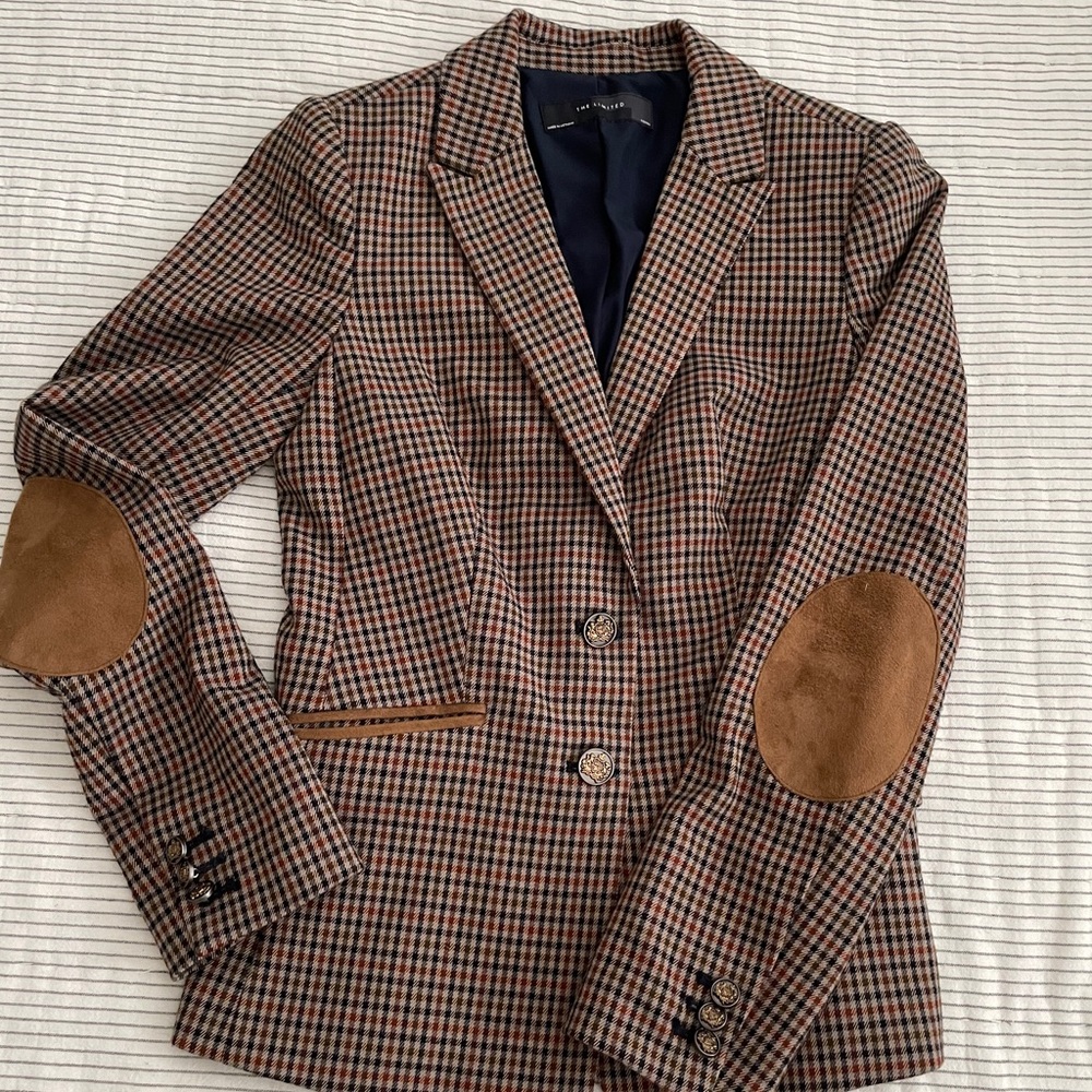 Plaid blazer